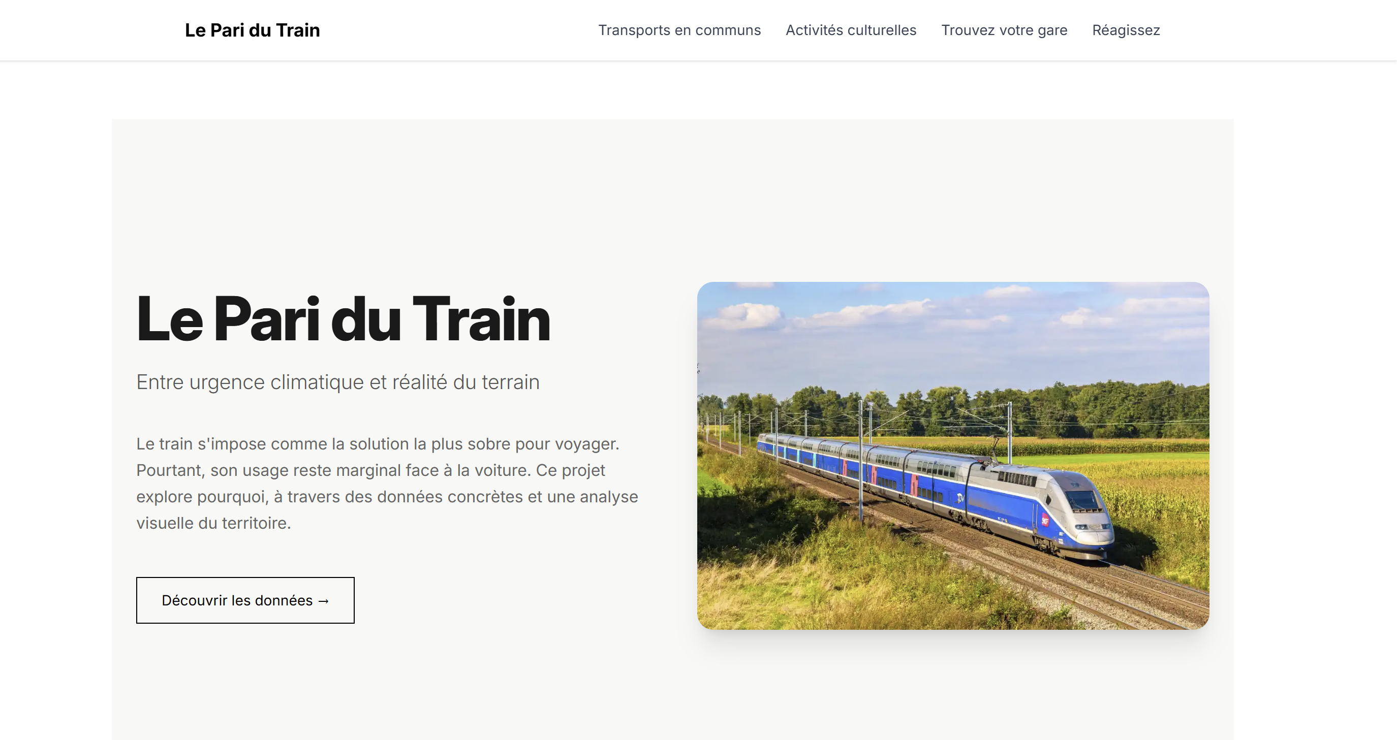 Le pari des trains  - Image 1